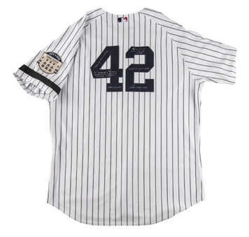 Mariano Rivera Signed 2008 New York Yankees “Final Season” Home Jersey 